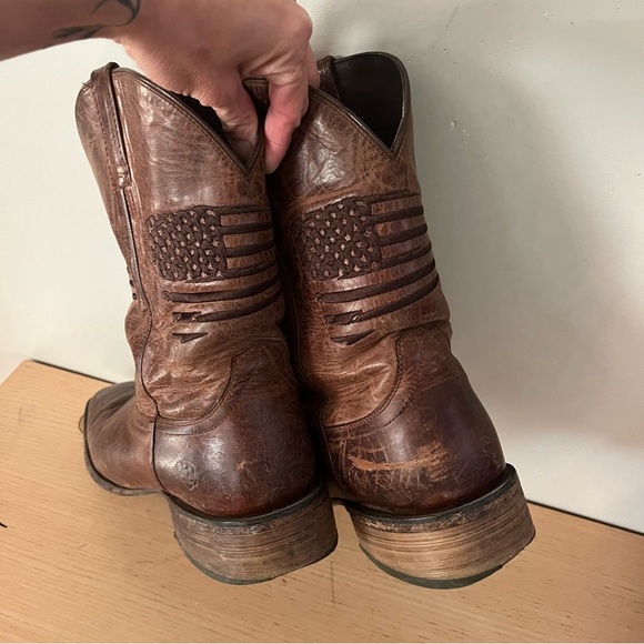 Ariat  Circuit Patriot Western Men`s Boot Size 14 D Weathered brown (10029699) main image 6